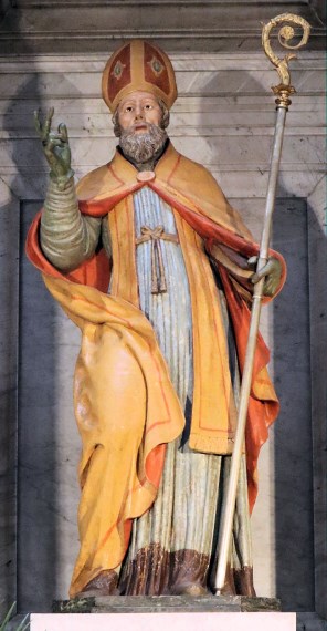놀라의 성 바울리노_photo by Joachim Schafer from Ecumenical lexicon of saints_in the Cathedral of Assumption of Mary in Nola_Italy.jpg